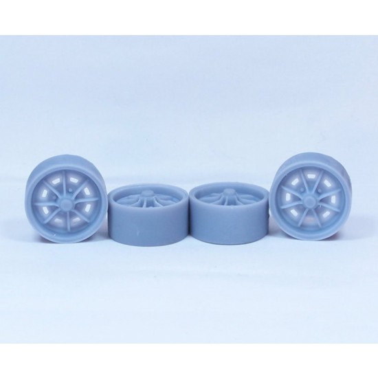 1/24 1/25 18" Autostrada Modena Wheels without Tyre (dia 17.2mm, width 9mm)