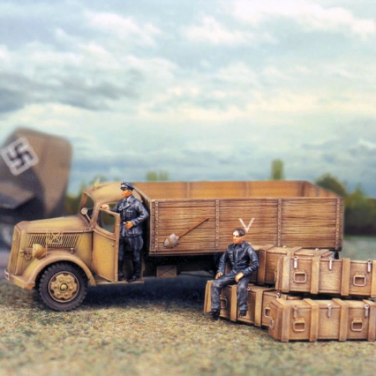 1/48 Opel Blitz German Truck Resin Kit