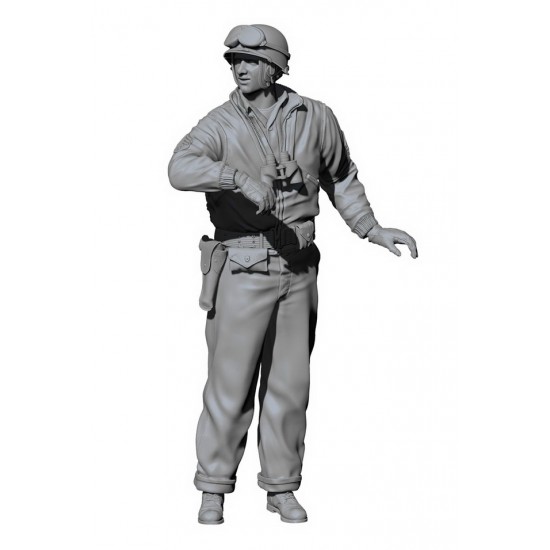 1/16 WWII US Army M8 Crew #1