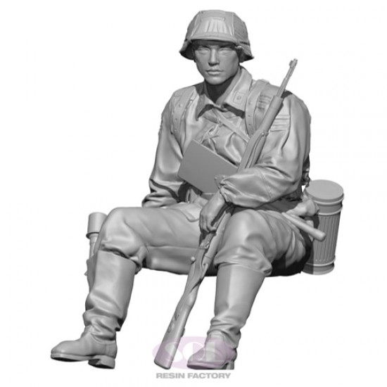 1/35 WWII German SS Infantry #2 (3D printed kit)