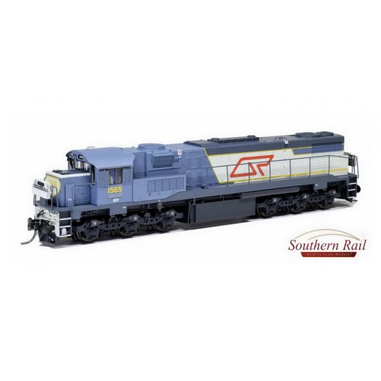 HO Scale 12mm QR 1550 Class Diesel Locomotives - Blue #1570 C.1972-89