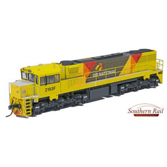 HO Scale 16.5mm Australian 2170 Diesel Loco QRN Banana Aurizon 2193F 2012-18+ w/Sound