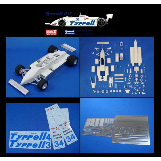 1/20 Tyrrell 011 GP of Germany 1981 [Multi Material Kit]