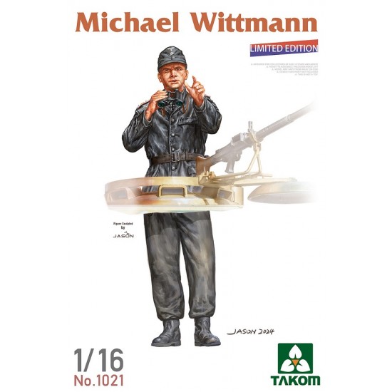 1/16 German Tank Commander Michael Wittmann [Limited Edition]