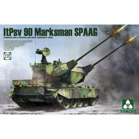 1/35 Finnish Self-Propelled Anti-Aircraft Gun ltPsv 90 Marksman SPAAG