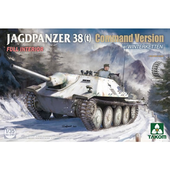 1/35 Jagdpaner 38(t) Command Version w/Winterketten