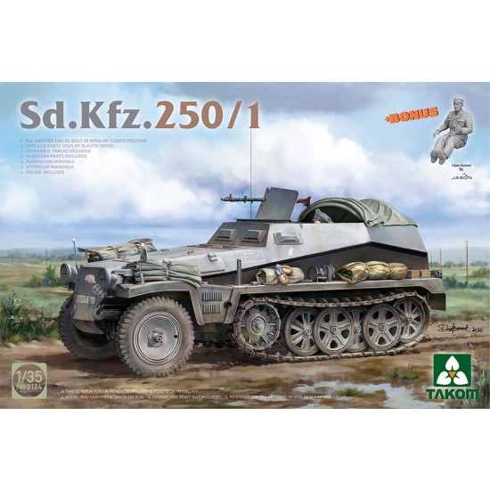 1/35 Sd.Kfz.250/1 Half-track Armoured Personnel Carrier