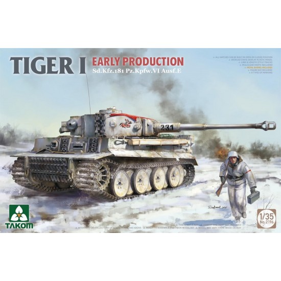 1/35 Tiger I Early Production Sd.Kfz.181 Pz.Kpfw. VI Ausf. E