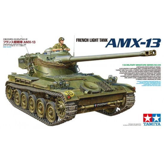 1/35 French Light Tank AMX-13 with Commander Torso