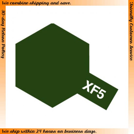 Acrylic Paint Mini XF-5 Flat Green 10ml