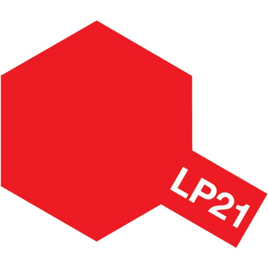 Lacquer Paint LP-21 Italian Red (10ml)