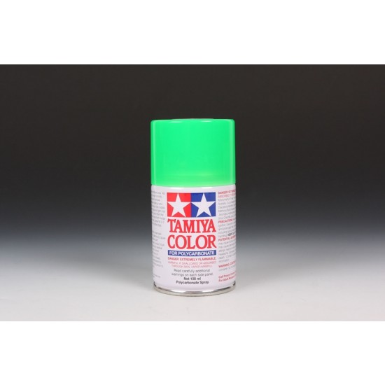 Lacquer Spray Paint PS-28 Fluorescent Green for R/C Car Modelling (100ml)