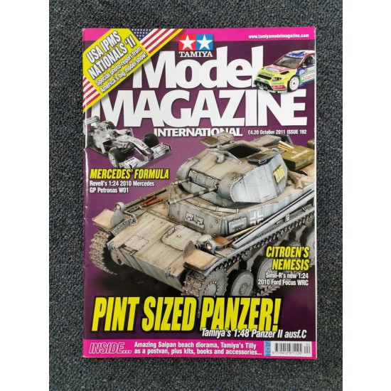 Tamiya Model Magazine International Issue 192 October 2011