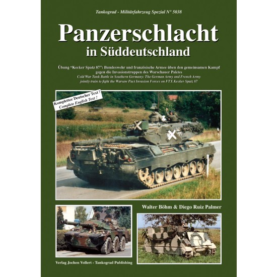 German Military Vehicles Special Vol.38 Panzerschlacht in Suddeutschland - Kecker Spatz 87