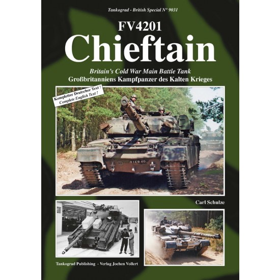 British Vehicles Special Vol. 9031 Cold War FV4201 Chieftain MBT (English, 72 pages)