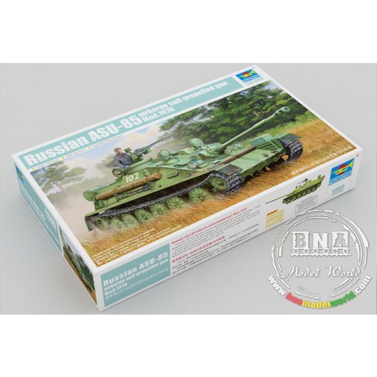 1/35 Russian ASU-85 airborne self-propelled gun Mod.1970