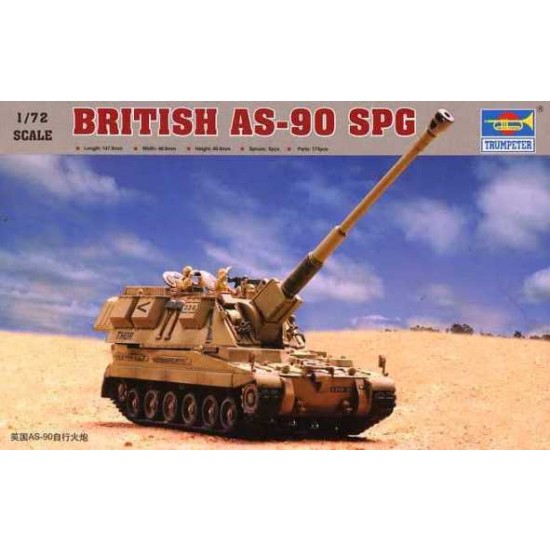 1/72 British AS-90 SPG Trumpeter 07221