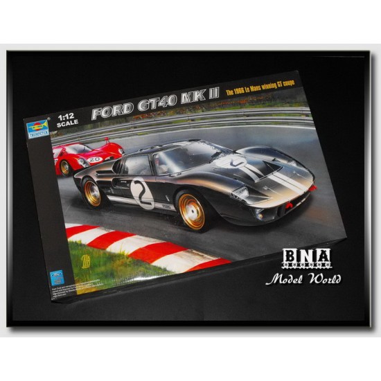 1/12 Ford GT40 Mk II (1966 Le Mars Winning GT Coupe)