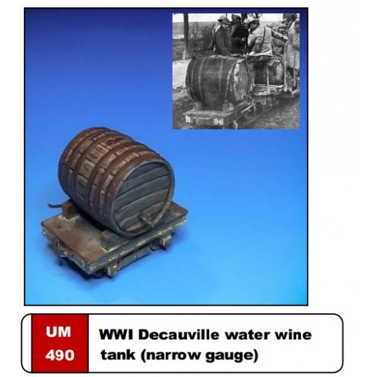 1/35 WWI Decauville Water Wine Tank