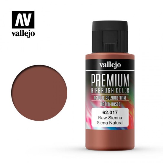 Acrylic Airbrush Paint - Premium Colour #Raw Sienna (60ml)