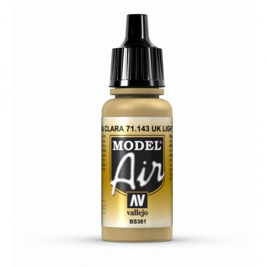 Model Air Acrylic Paint - UK Light Stone 17ml