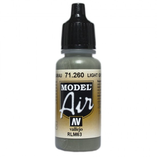 Model Air Acrylic Paint - Light Grey RLM63 (17ml)