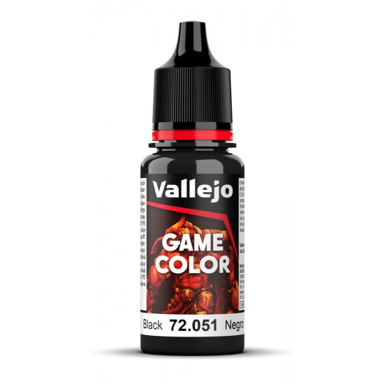 Acrylic Paint - Game Colour #Black (18 ml/0.6 fl oz)