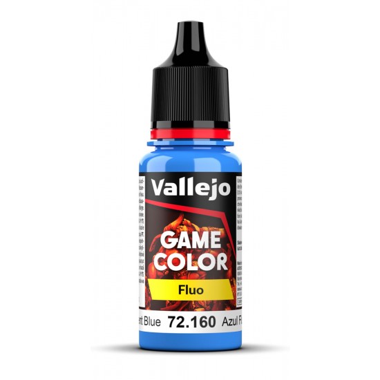 Acrylic Paint - Game Colour Fluo #Fluorescent Blue (18 ml/0.6 fl oz)