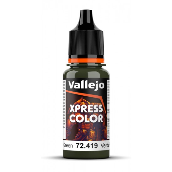 Acrylic Paint - Xpress Colour #Plague Green (18 ml/0.6 fl oz)