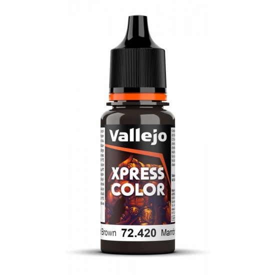 Acrylic Paint - Xpress Colour #Wasteland Brown (18 ml/0.6 fl oz)