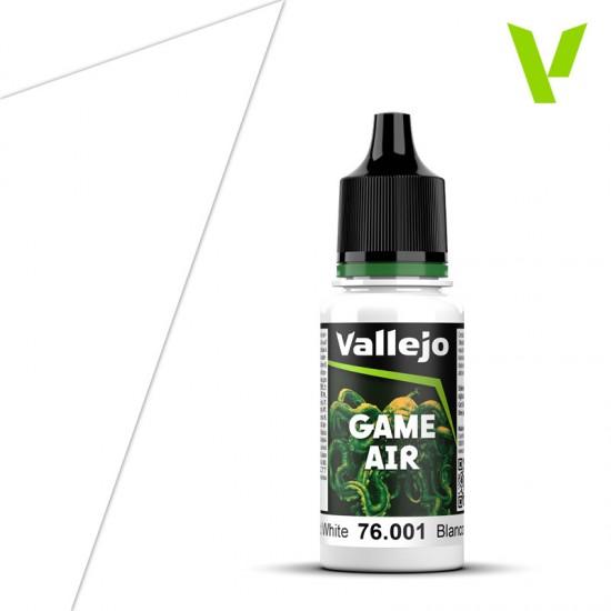 Acrylic Paint for Airbrushing - Game Air #Dead White (18ml)