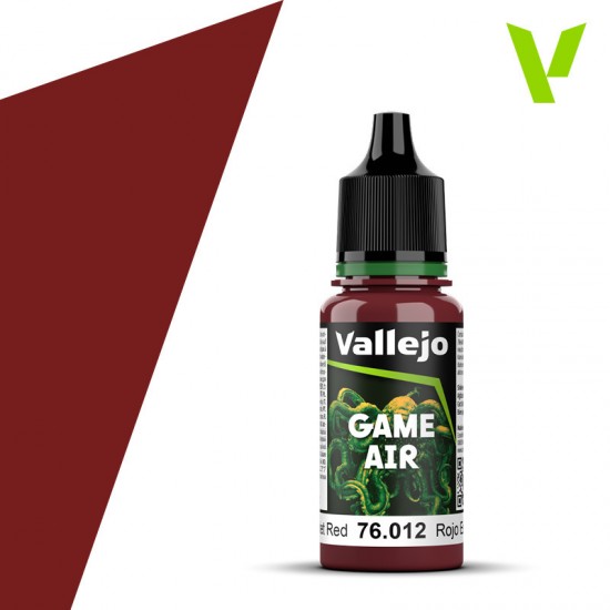 Acrylic Paint for Airbrushing - Game Air #Scarlet Red (18ml)