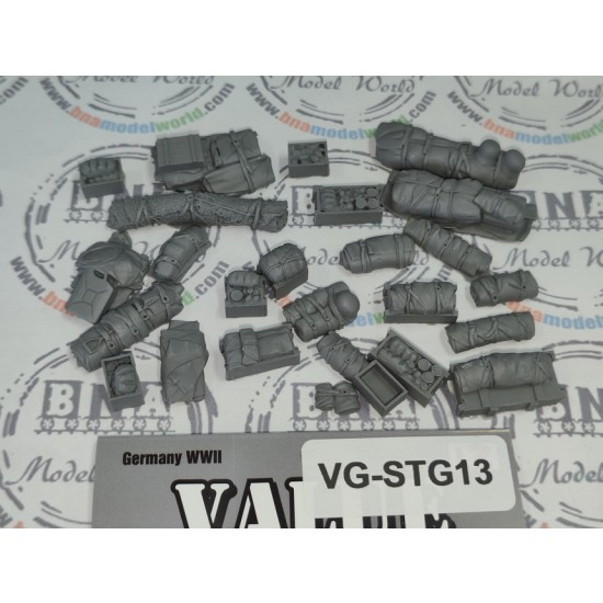 1/35 German Tank Bits #4 (24pcs) 