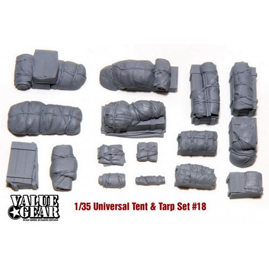 1/35 Universal Tents & Tarps #18 (16pcs)