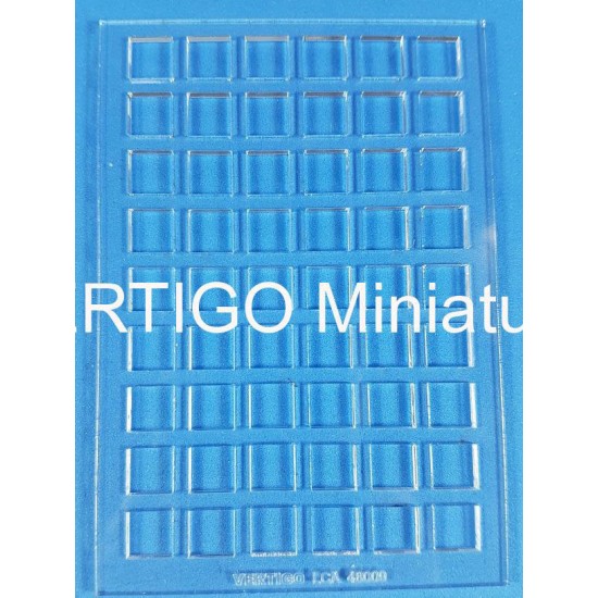 1/48 Paving Vol. VI Mould (squared paving or bricks, 54pcs)