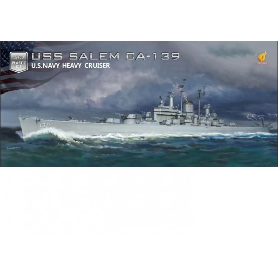 1/700 USS Salem CA-139 Heavy Cruiser [Standard Edition]