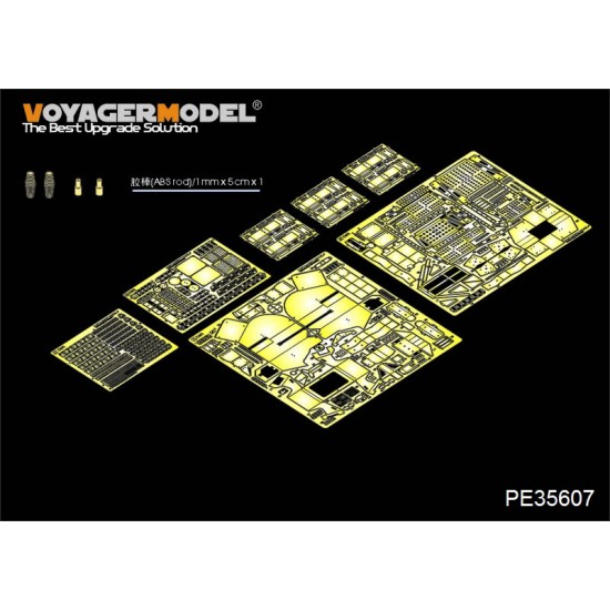 1/35 Modern US Army D9R Armoured Bulldozer Detail Set for Meng Model SS-002