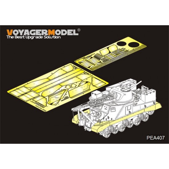 1/35 WWII US M31 Tank Recovery Vehicle Track Covers for Takom kit #2088