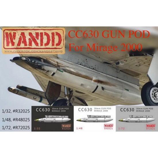 1/48 Mirage 2000 CC630 30mm Gun Pod