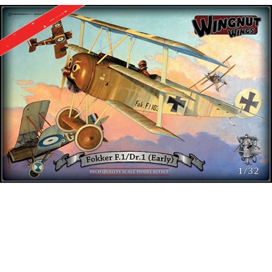 1/32 WWI Fokker F.1/Dr.1 (Early) Triplane