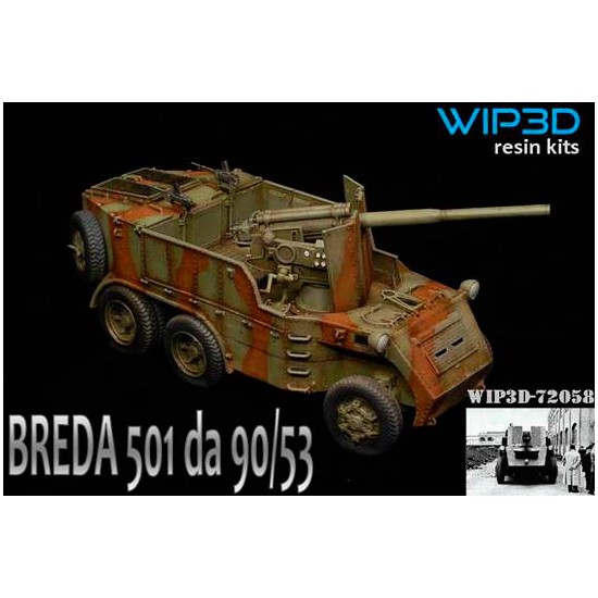 1/72 Breda 501 da 90/53 Full Kit