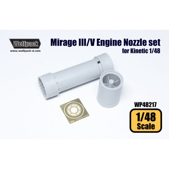 1/48 Mirage III/V ATAR 9C Engine Nozzle Set for Kinetic Models