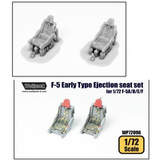 1/72 F-5 A/B/E/F Early Type Ejection Seat set for Italeri kits