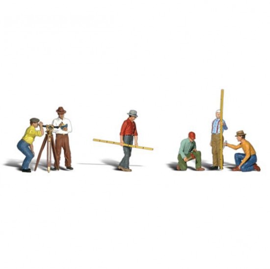 O Scale Surveyors (6 figures)