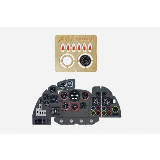 1/32 Dornier Do 335A Instrument Panel for Hong Kong Models kit