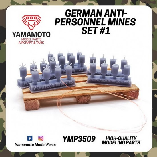 1/35 German Anti-personnel Mines Set #1