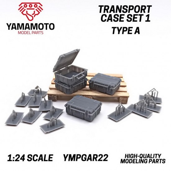 1/24 Transport Case Set 1 - Type A (4pcs)