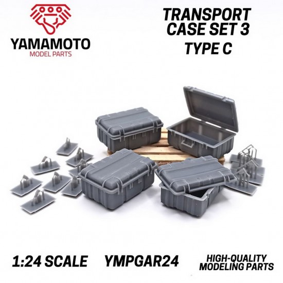 1/24 Transport Case Set 3 - Type C (4pcs)