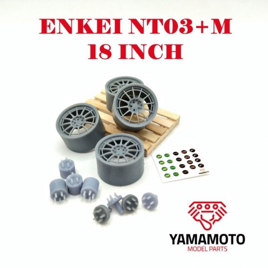 1/24 Enkei NT03+M 18', Adapters and Decals