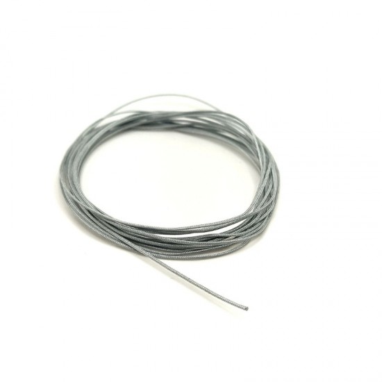 1/24 Braided Hose Line Silver/Gray 0.6mm (length 2m)